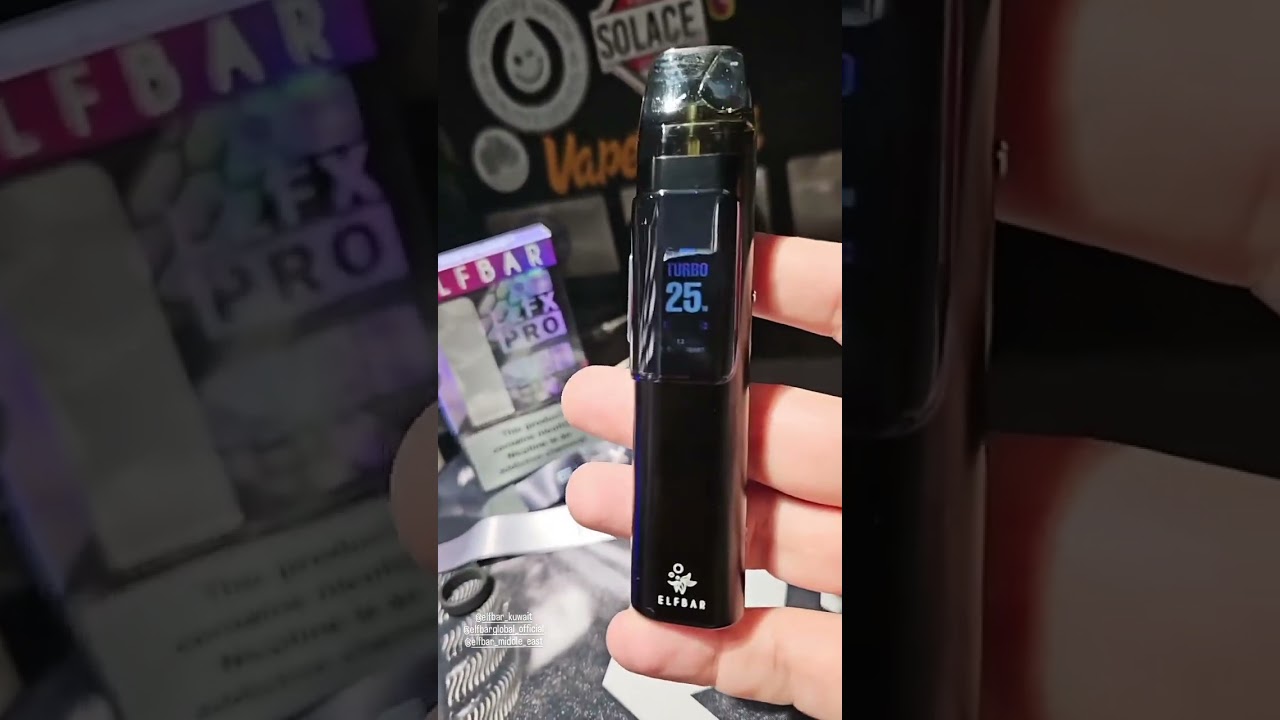 الفبار ينقلك إلى عالم آخر 😍❤️ELFBAR ELFX Pro Magic in your hands شرح مميز عن هذا المنتج الاحترافي