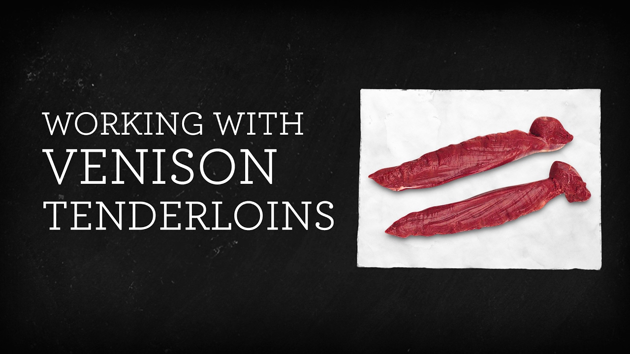 Working with Venison Tenderloins Tutorial Video YouTube