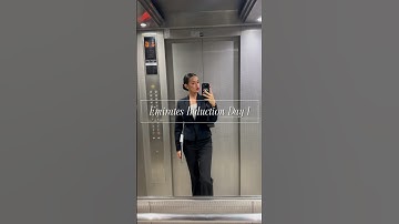 Emirates Induction Day One✔️ #emirateslife #vlog #flightattendant #emirates