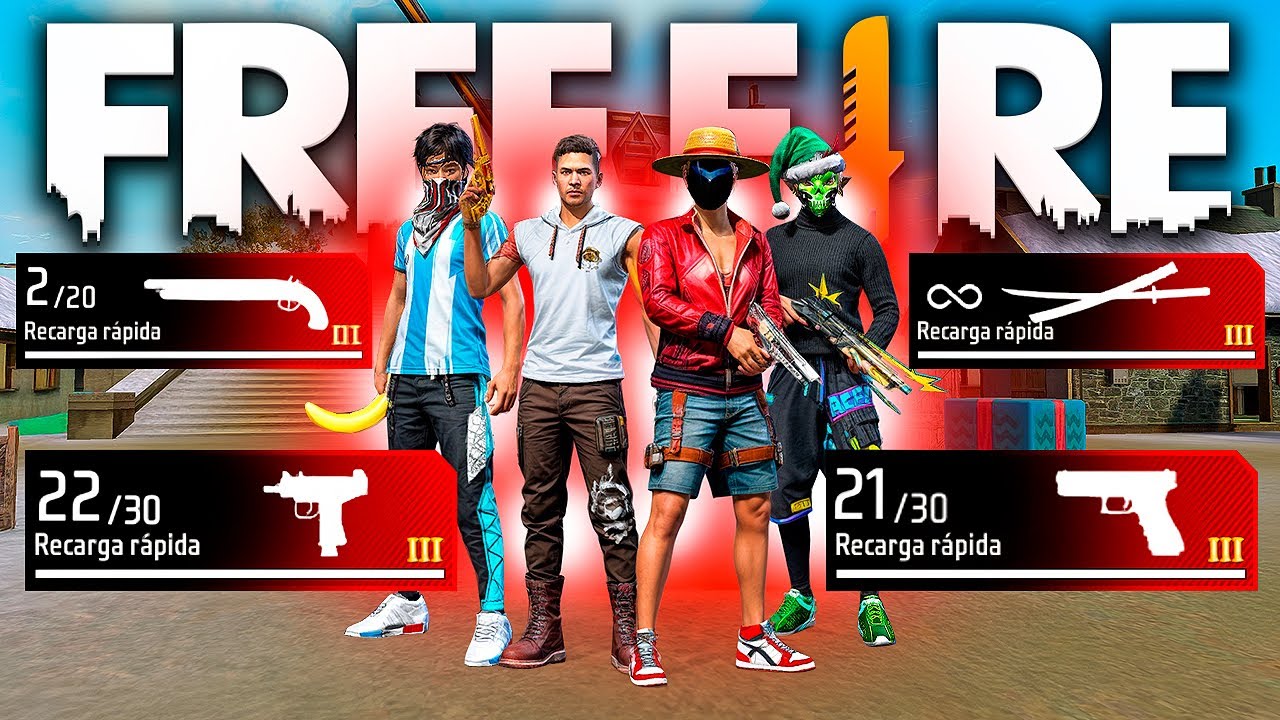 JUGANDO BR-CLASIFICATORIA PERO SOLO CON ARM4 CORTA 😱🔥 RETO SUPER DIFÍCIL 💀 // FREE FIRE