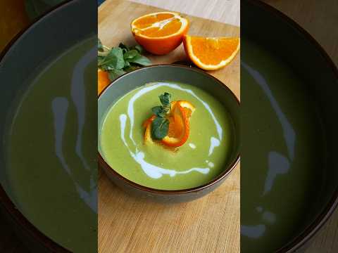 Холодный суп из кабачков / Cold courgette soup