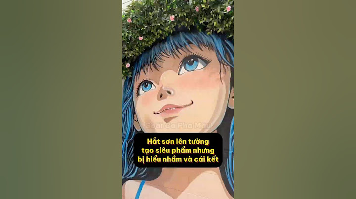 Vẽ bậy lên tường #38: Hắt sơn lên tường tạo ngay siêu phẩm #vetranh #funny #painting
