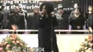 Jennifer Hudson American Idol contestant singing church