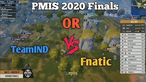 Fnatic vs TeamIND vs OR In PMIS 2020 Finals | Scout vs Owais | snax vs Scout | Fnatic Owais