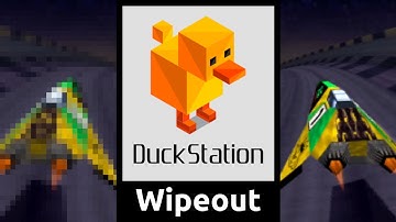 Whats the Best Looking PS1 Wipeout with DuckStation - Comparing settings