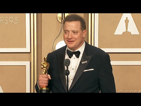 Oscars: brendan fraser, best actor | full backstage interview