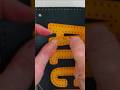 Leather Craft Stitching the A