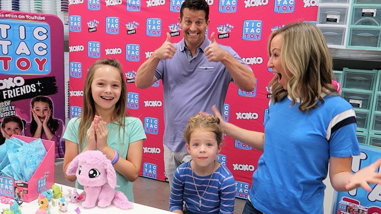 Tic Tac Toy - What do you think we are doing in this picture? We're  recording thoughtful, personalized videos for Tic Tac Toy fans and  supporting a good cause at the same
