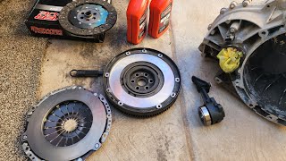 (part 3) 2007 ford focus clutch install