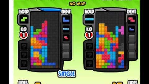 Tetris Battle Combo King vs. T-SPIN 5 KO