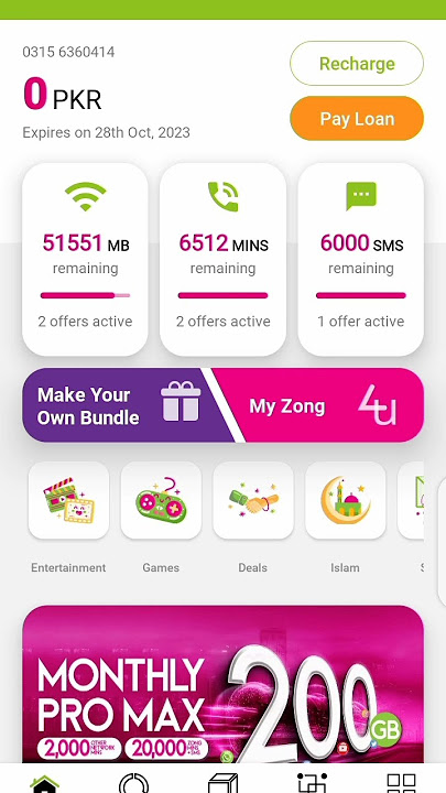get free mb on zong sim