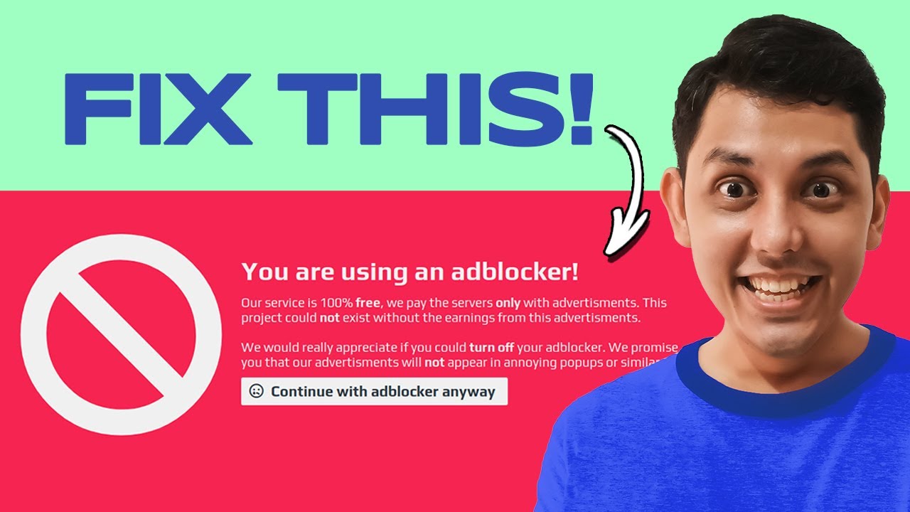 How To Disable The Ad Blocker In Chrome - YouTube