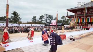 奈良・興福寺で比叡山延暦寺が法要