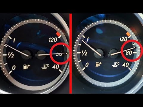 The Engine Temperature on the Mercedes is Constantly Falling - YouTube