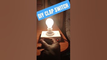 diy clap switch #cd4017be#bc547#shorts