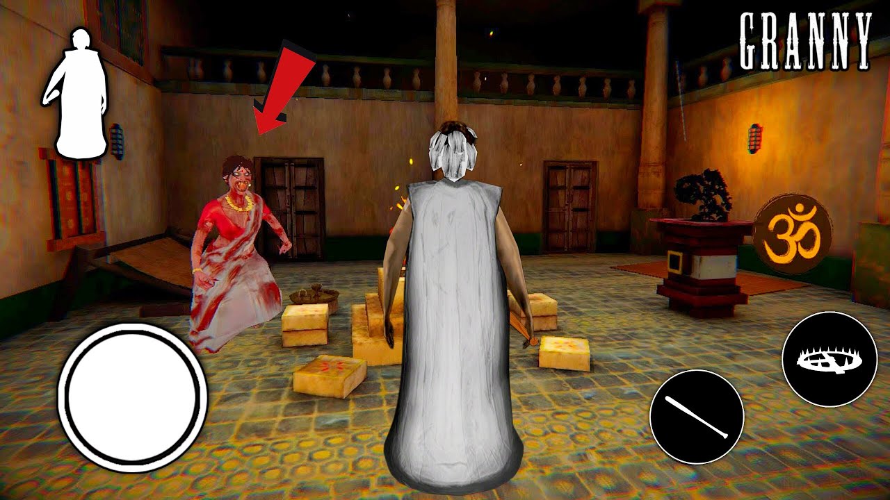 Playing As Granny Frome The Granny Chapter 1 in Kamla House on Extreme Mode