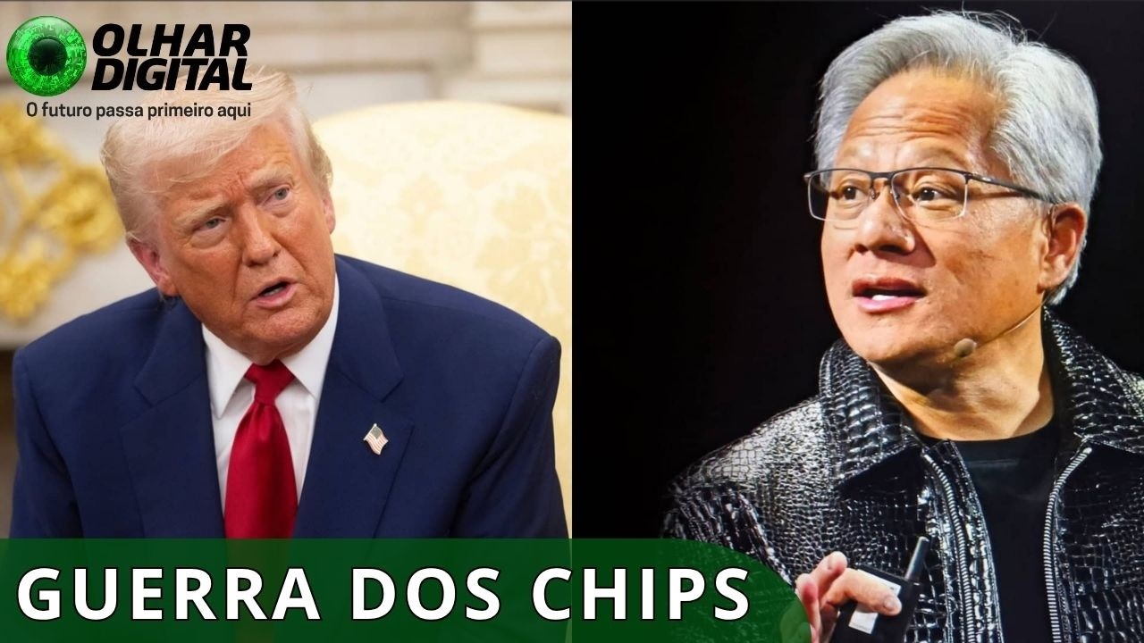 Trump leva CEO da Nvidia à China para liberar vendas de chips de IA ...