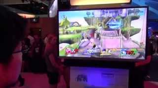 E3 2014 『大乱闘スマッシュブラザーズ for Wii U』ゲッコウガ、ゼロスーツサムス