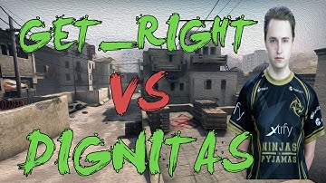 CSGO: POV NiP GeT_RiGhT vs dignitas (23/12) dust2 @ ESL ESEA Pro League Season 2