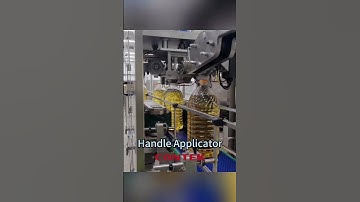 Automatic Handle Applicator for Edible Oil Bottles | High-Speed & Reliable