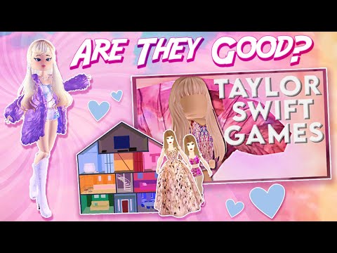 I played Taylor Swift Roblox Games... are they any good?
