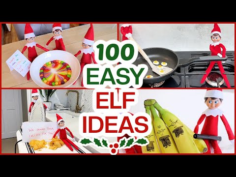 100 ELF ON THE SHELF IDEAS!  WHAT OUR ELF ON THE SHELF DID