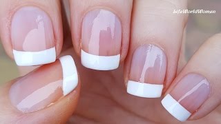 5 Ways To Make FRENCH MANICURE NAIL ART / DIY Ideas