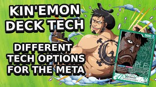 Kin'emon Deck Tech , Preparing for the big events