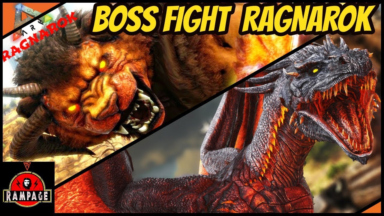 On Affronte Les Boss Sur Ragnarok Ark Survival Evolved Youtube