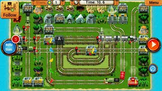 Train Maze Solve Puzzle Game | Rail Maze 2 | Android Gameplay #356 screenshot 5