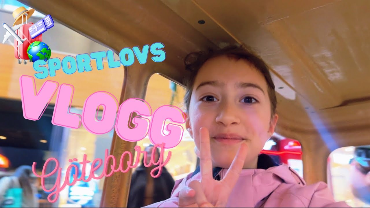 Sportlovs Vlogg!! GÖTEBORG 🚊🎒🍔🤳