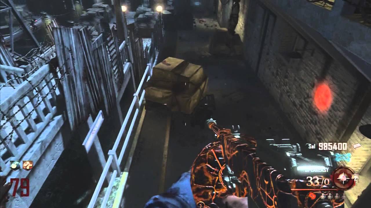Black Ops 2 Zombies Mob Of The Dead Round 79 Youtube