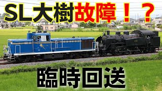 SL大樹C11形蒸気機関車123号機臨時回送