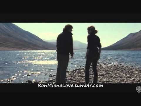 Deathly Hallows Deleted Scene. Ron and Hermione Rock Skipping scene