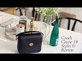 Coach Cassie 19! Different Ways to Style | Review | Pros & Cons