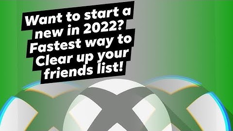 2025 Fastest way to Remove/unfollow Xbox friends! still the best method #MassDelete (Windows10/11)