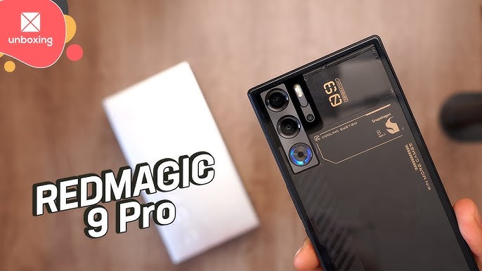 RED magic 9s pro + #unboxingvideo #headphonegaming #hpgaming