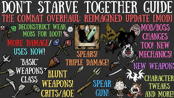 The Combat Overhaul: Reimagined Update! - New Weapons, Combat & More! - Don