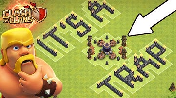 Clash Of Clans | FREE DARK ELIXIR? | NO WAY!! ITS A TRAP! | Epic Loot Troll Base 2016!