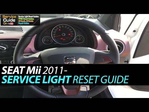 SEAT Mii Service Light Reset 