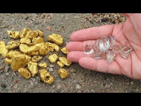 encontrar oro en ríos buscar fiebre del oro difícil de creer - YouTube