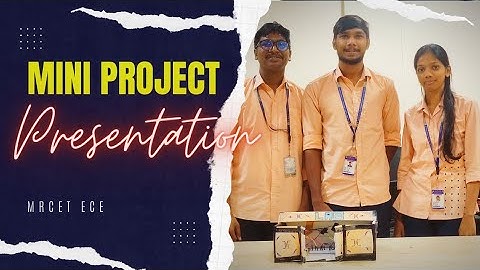 Mini Project Presentation