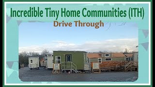 Incredible Tiny Homes Communities Drive Through // Beach/Prairie/Forest // Newport TN