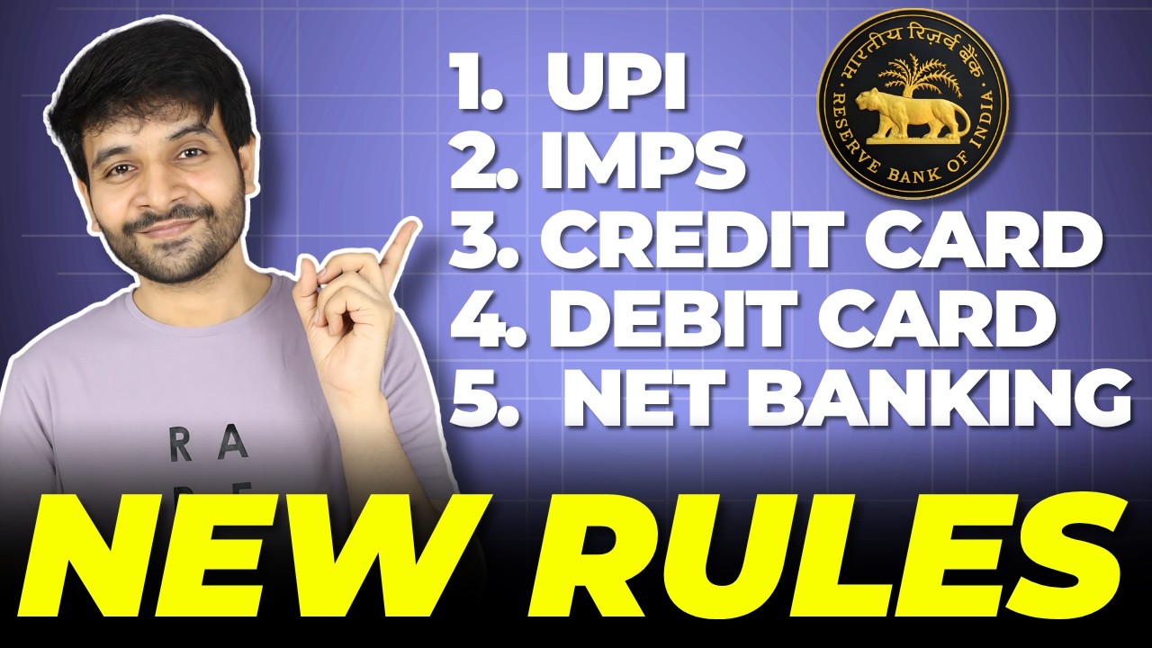 Imps Rbi RBI's New Rules on UPI, IMPS, Credit Card, Debit Card and Net Banking ...