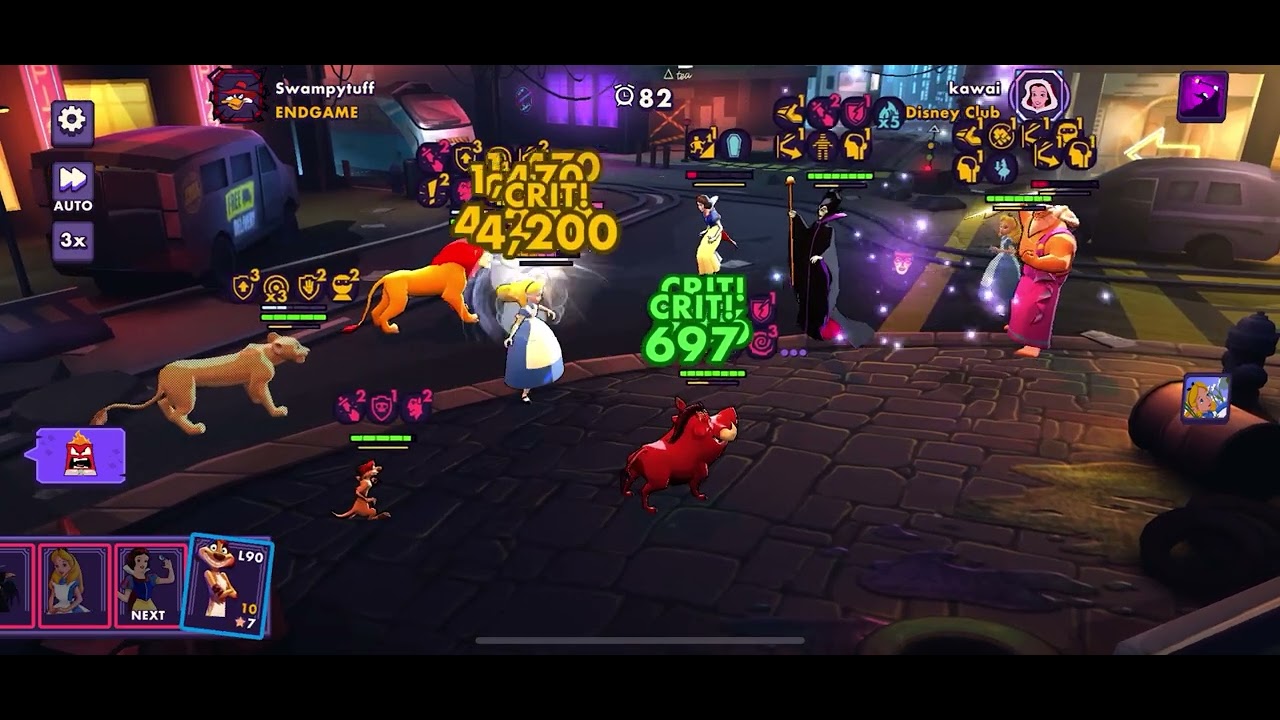 Lion King vs. Evil Queen - Friendly Brawls - Disney Sorcerer’s Arena ...