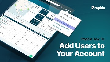 Prophia How To: Add New Users to Your Account