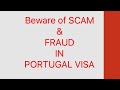 PORTUGAL FAKE VISA ALERT⚠️ / PORTUGAL VISA CORRECT INFORMATION✅️ / 7seas Immigration ludhiana