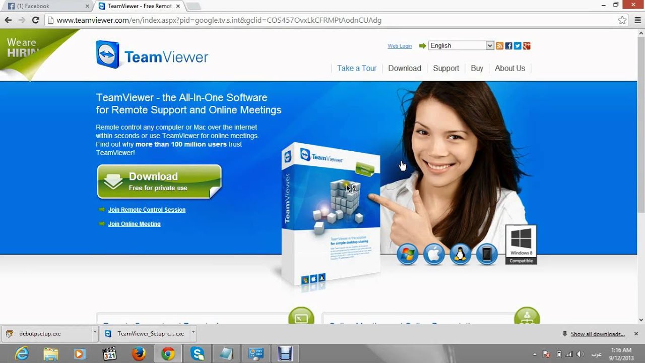 teamviewer official site download