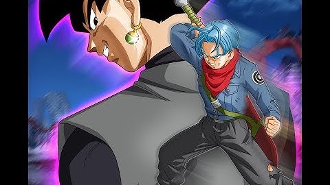 DBZ TTT mods future trunks vs black goku