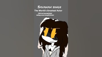 Thumbnail of A cover of a song in Savanah's voice watch this short before this to find out who she is